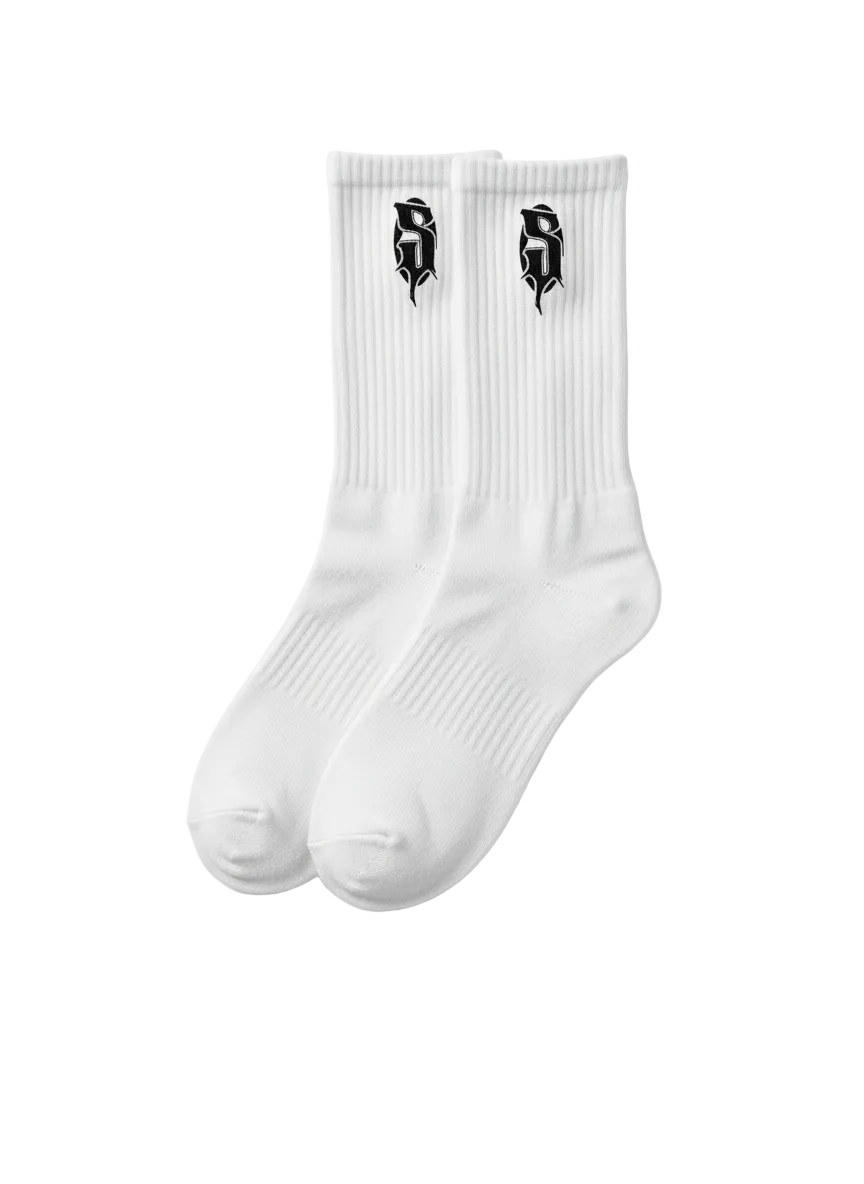 Society Socks White