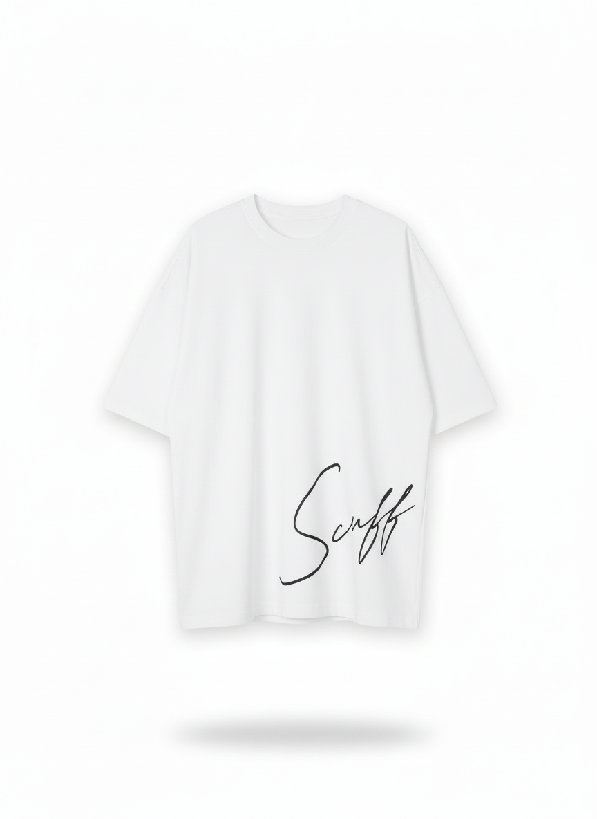 Relentless White Tee